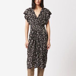 Isabel Marant ALMEYA PRINTED MIDI DRESS